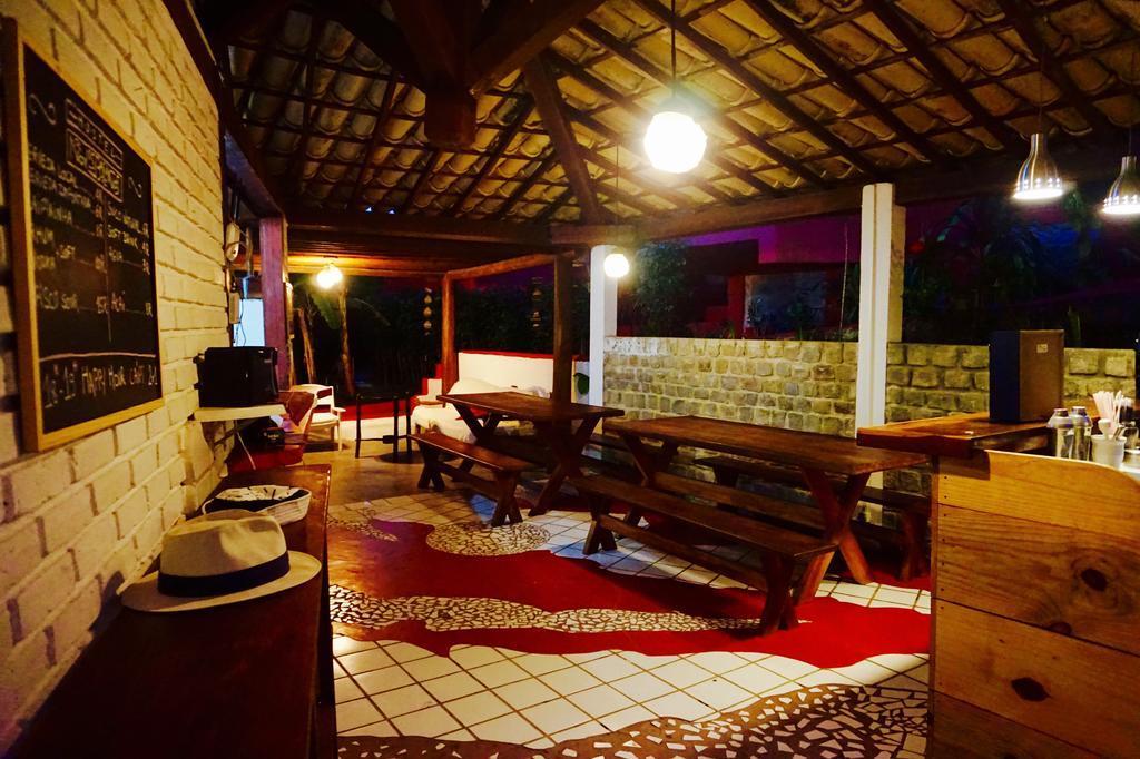 פורטו סגורו Novos Baianos Hostel E Pousada מראה חיצוני תמונה The interior of the restaurant